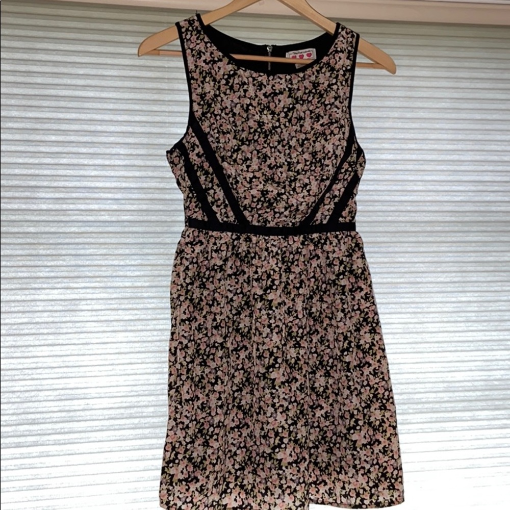 Floral Razorback Dress, Size 3